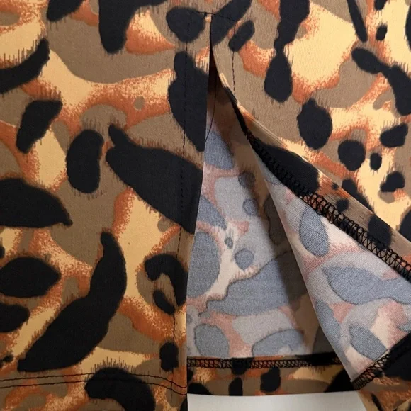 New Bebe Animal Print Pencil Skirt Sz Xs. - Picture 6 of 6